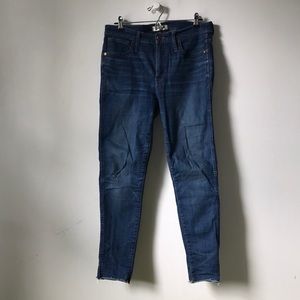 Madewell 9” high-rise skinny jeans